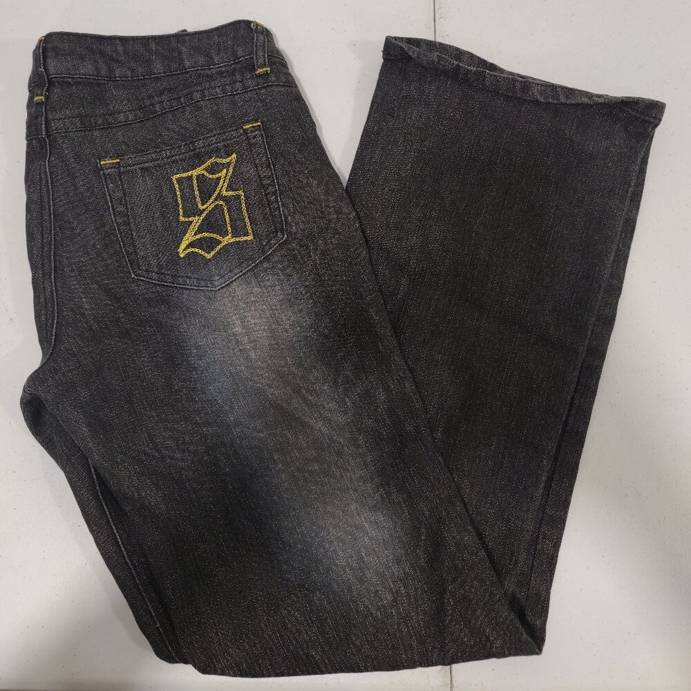South Pole black denim jeans junior size 9
